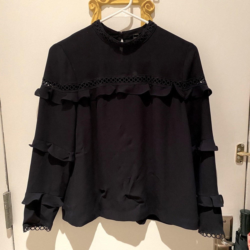 J Crew Navy Top
